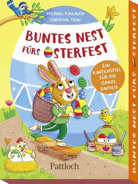 Buntes Nest fürs Osterfest