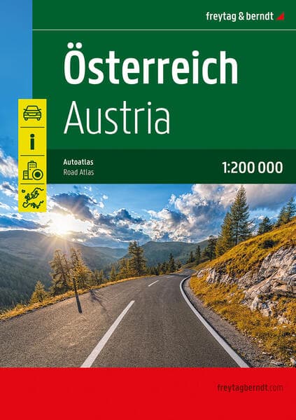 freytag & berndt Autoatlas Österreich 1:200.000