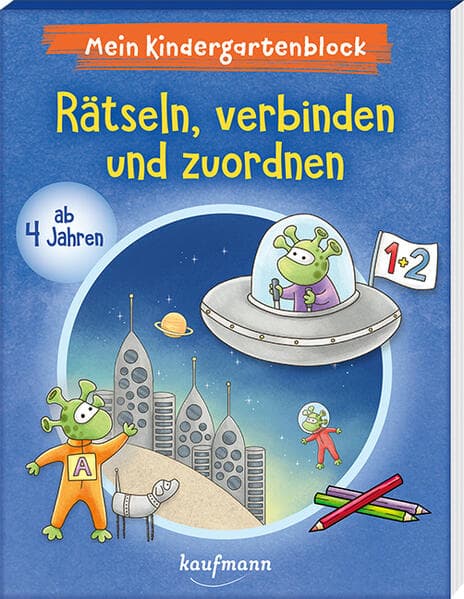 Mein Kindergartenblock - Rätseln, verbinden und zuordnen