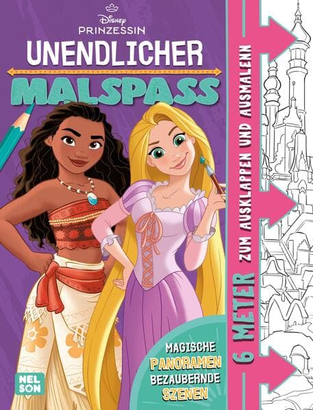 Disney Prinzessin: Unendlicher Malspaß