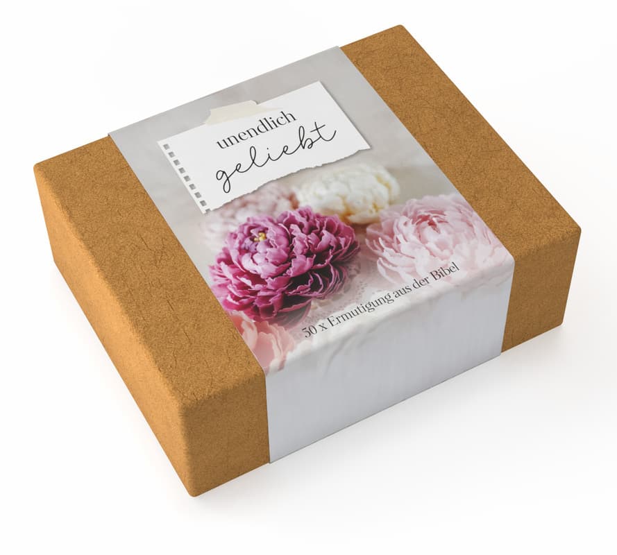 Unendlich geliebt - Textkartenbox