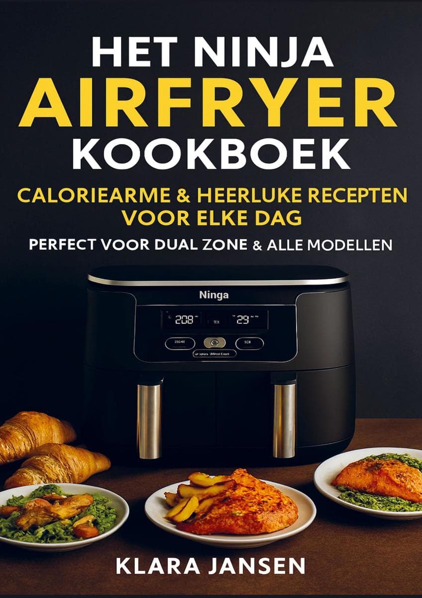 Het Ninja Airfryer Kookboek - Caloriearme & Heerlijke Recepten voor Elke Dag Perfect voor Dual Zone & Alle Modellen
