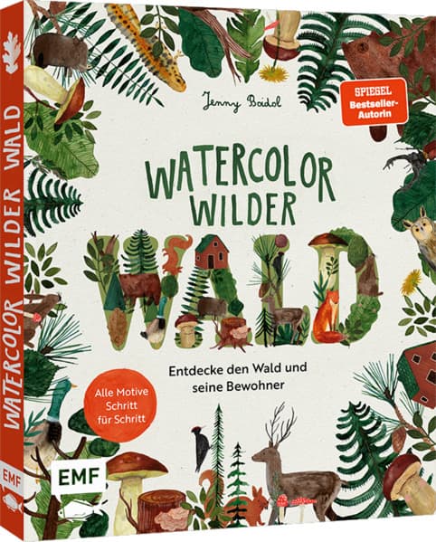 Watercolor - Wilder Wald