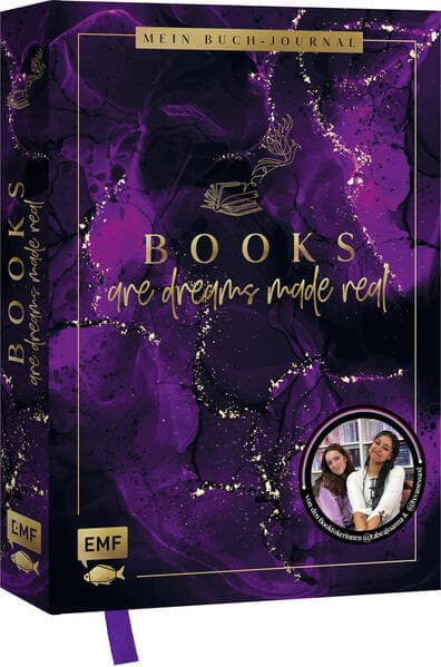 Books are dreams made real - Mein Buch-Journal - von den Booktokerinnen @tabeajoanna und @lxvanessaxl: Für alle #booklover