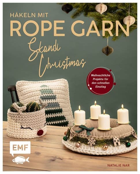 Häkeln mit Rope-Garn super easy - Skandi-Christmas