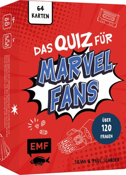 Kartenspiel: Das inoffizielle Quiz für Marvel-Fans