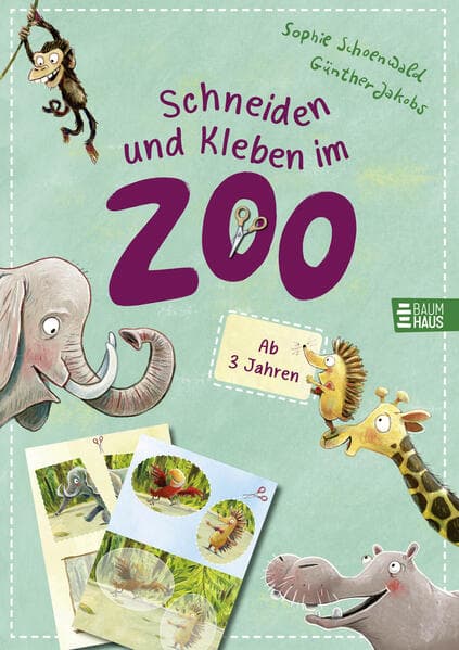 Schneiden und Kleben - im Zoo