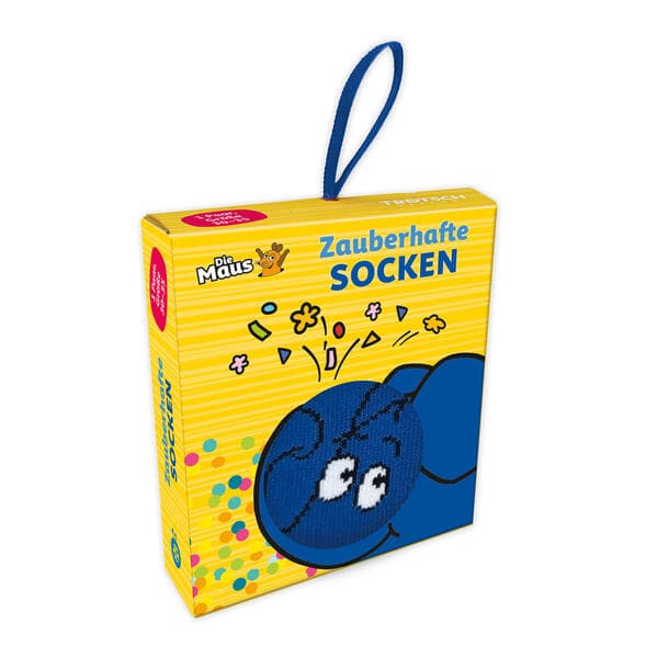 TRÖTSCH - Die Maus Zauberhafte Socken Größe 30 bis 35 Elefant