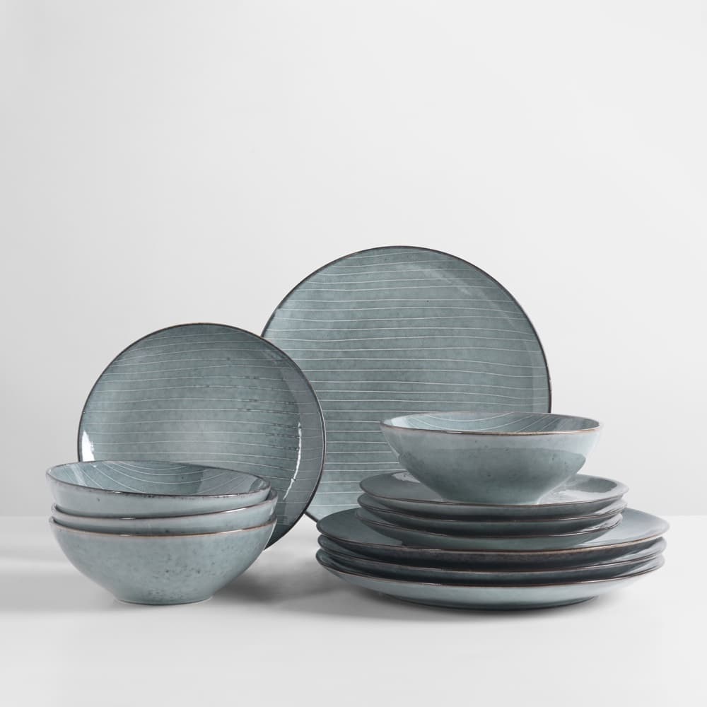 Broste copenhagen Nordic Sea Dinner Set for Four
