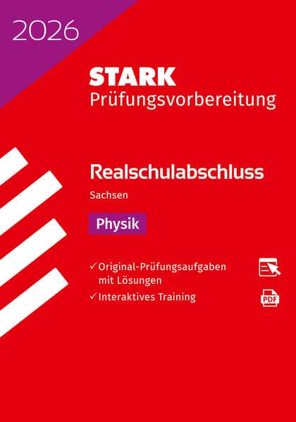 STARK Physik - Realschulabschluss 2026 Sachsen - Prüfungsvorbereitung