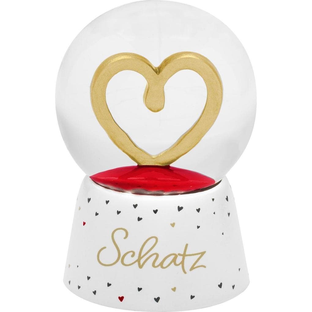 Traumkugel mit Motiv "Schatz"