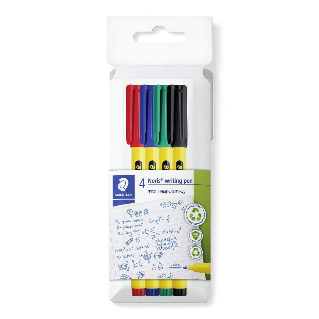 STAEDTLER Noris® writing pen 307, 4 Fineliner