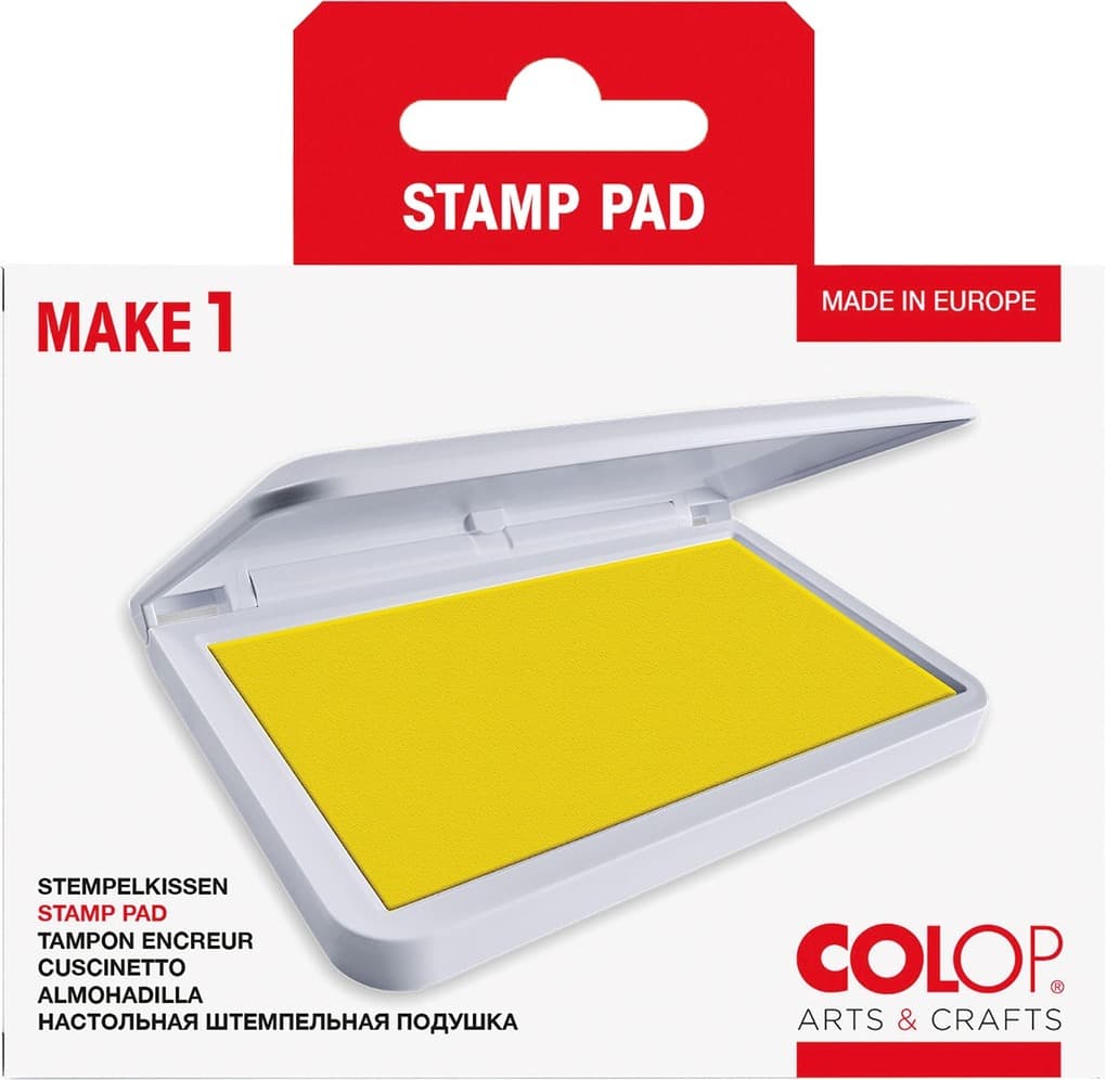 COLOP MAKE 1 Stempelkissen, sunny yellow, 50 x 90 mm