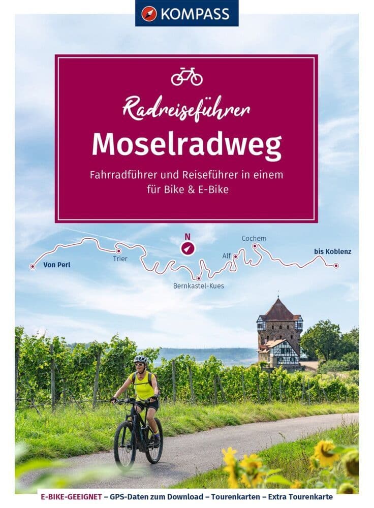 KOMPASS Radreiseführer Moselradweg