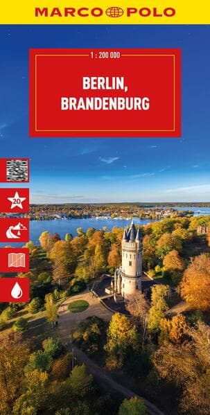 MARCO POLO Reisekarte Deutschland 04 Berlin, Brandenburg 1:225.000
