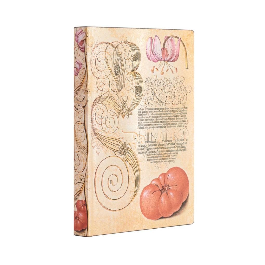 Softcover Notizbuch Lilie & Tomate Mini Liniert