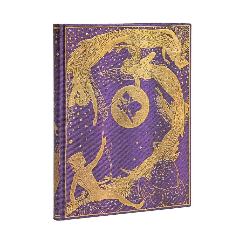 Hardcover Notizbuch Violet Fairy Ultra Liniert
