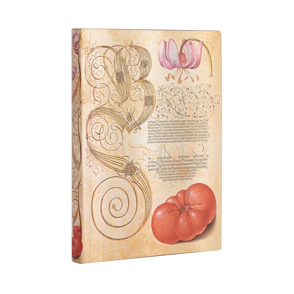 Softcover Notizbuch Lilie & Tomate Midi Unliniert