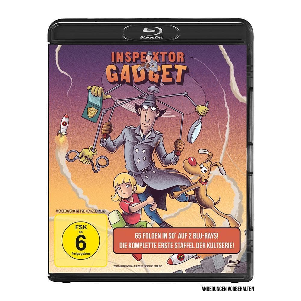 Inspektor Gadget.Staffel.1,2 Blu-ray