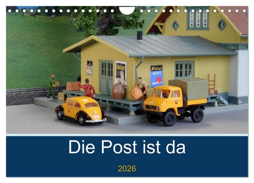 Die Post ist da (Wandkalender 2026 DIN A4 quer), CALVENDO Monatskalender