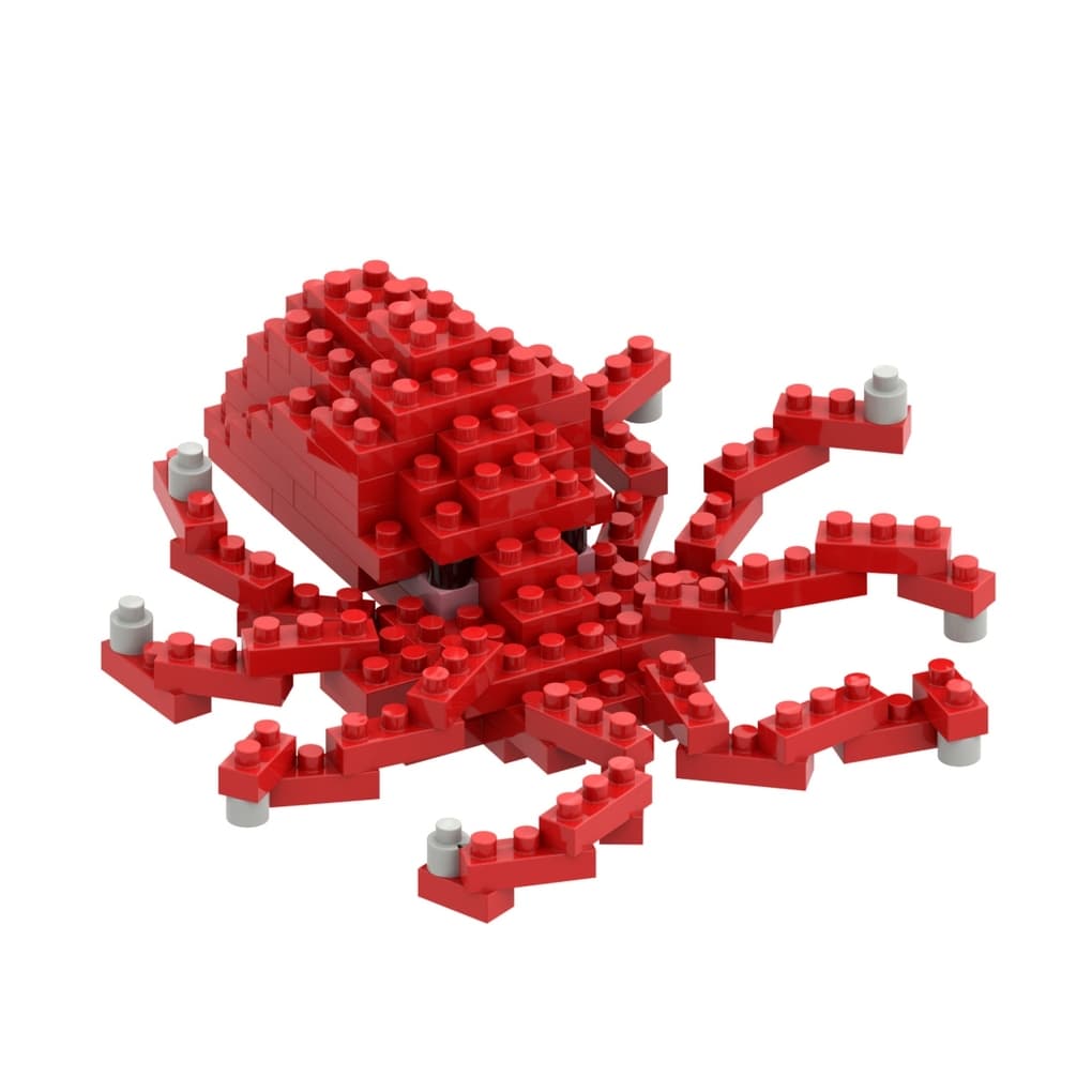 Brixies - Großer Oktopus Level 1