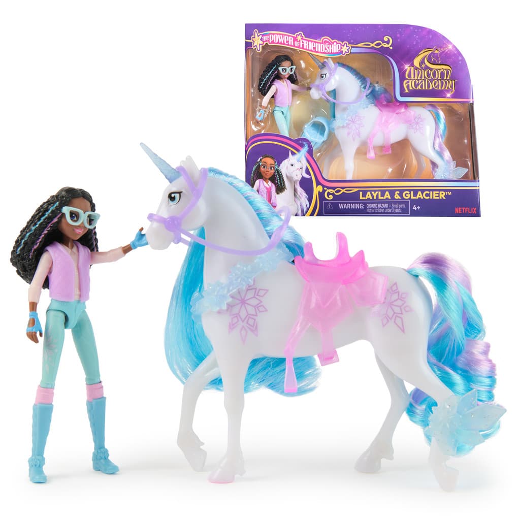 UCA Small Doll & Unicorn Lyla & Glacier