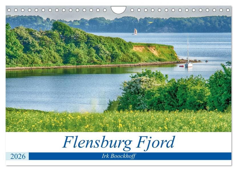 Flensburg Fjord (Wandkalender 2026 DIN A4 quer), CALVENDO Monatskalender