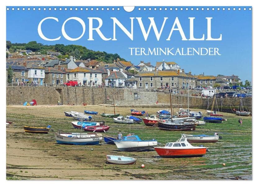 Cornwall. Terminkalender (Wandkalender 2026 DIN A3 quer), CALVENDO Monatskalender
