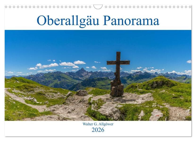 Oberallgäu Panorama (Wandkalender 2026 DIN A3 quer), CALVENDO Monatskalender