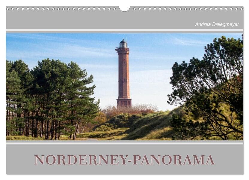 Norderney-Panorama (Wandkalender 2026 DIN A3 quer), CALVENDO Monatskalender