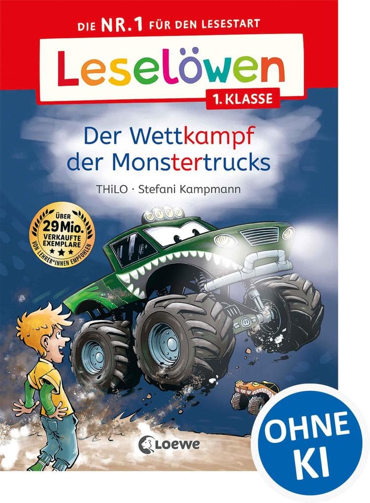 Leselöwen 1. Klasse - Der Wettkampf der Monstertrucks
