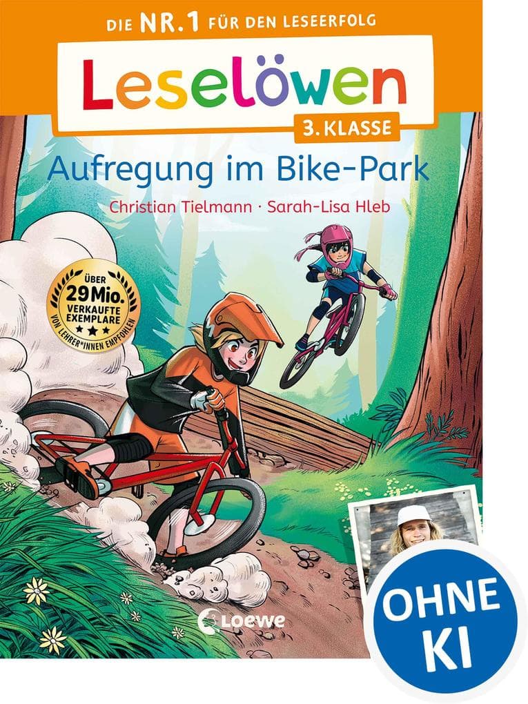 Leselöwen 3. Klasse - Aufregung im Bike-Park