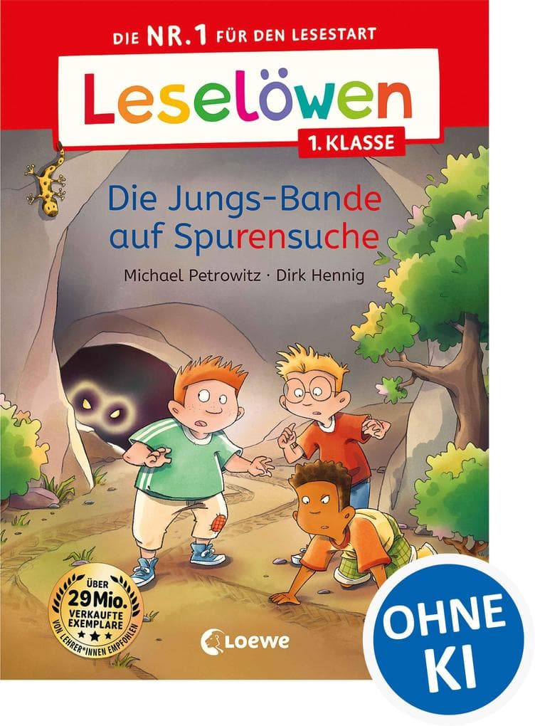Leselöwen 1. Klasse - Die Jungs-Bande auf Spurensuche