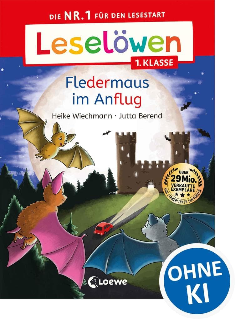 Leselöwen 1. Klasse - Fledermaus im Anflug