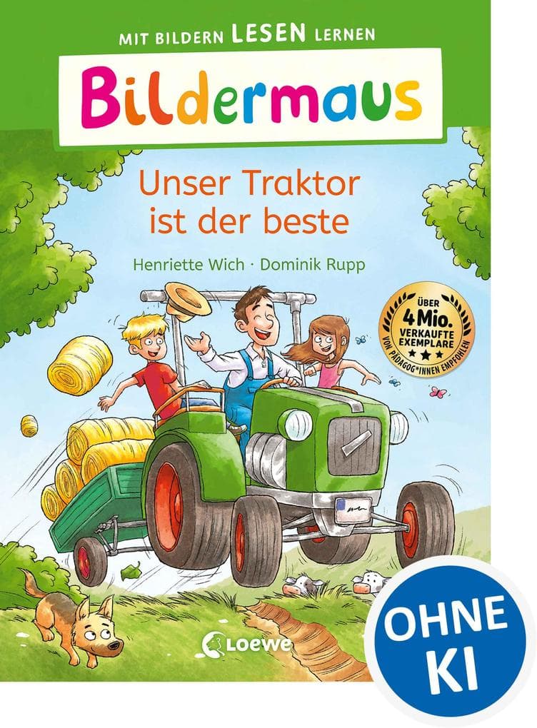 Bildermaus - Unser Traktor ist der beste