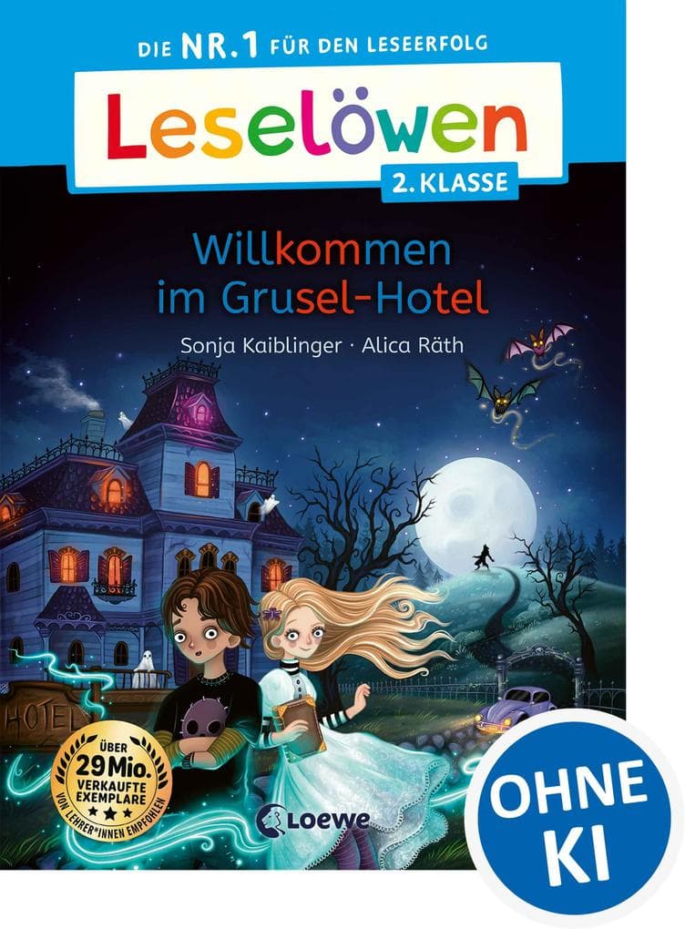 Leselöwen 2. Klasse - Willkommen im Grusel-Hotel
