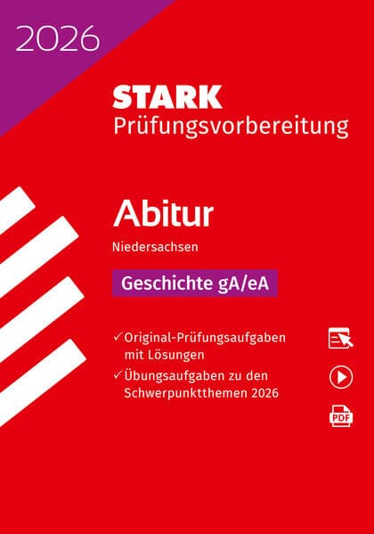 STARK Geschichte gA/eA - Abitur 2026 Niedersachsen - Prüfungsvorbereitung