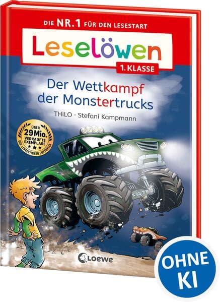 Leselöwen 1. Klasse - Der Wettkampf der Monstertrucks