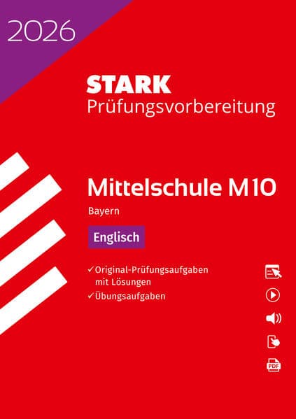 STARK Englisch 10. Klasse - M10 Mittelschule 2026 Bayern - Prüfungsvorbereitung