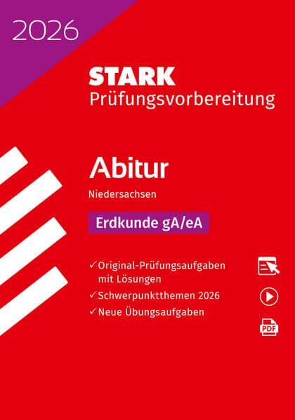 STARK Erdkunde gA/eA - Abitur 2026 Niedersachsen - Prüfungsvorbereitung