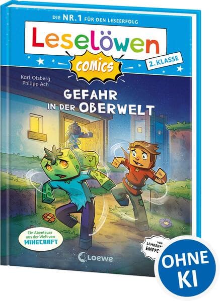 Leselöwen Comics 2. Klasse - Gefahr in der Oberwelt