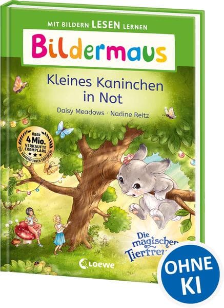 Bildermaus - Kleines Kaninchen in Not