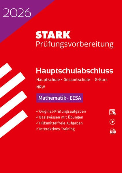 STARK Mathematik G-Kurs - Hauptschulabschluss (EESA) 2026 NRW - Prüfungsvorbereitung