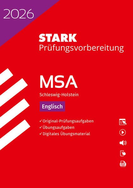 STARK Englisch - MSA 2026 Schleswig-Holstein - Prüfungsvorbereitung