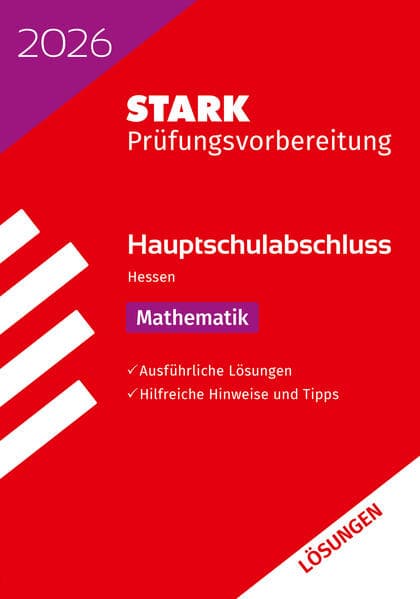 STARK Lösungen zu Mathematik - Hauptschulabschluss 2026 Hessen - Prüfungsvorbereitung
