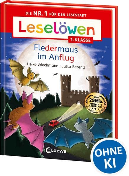 Leselöwen 1. Klasse - Fledermaus im Anflug