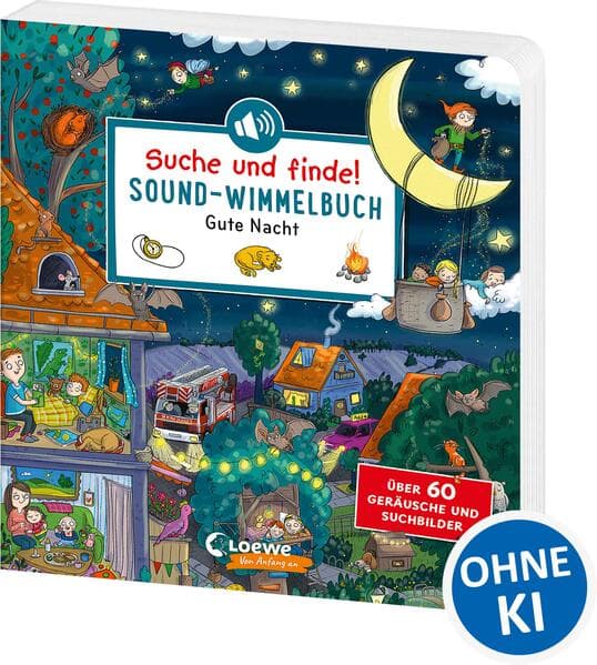 Suche und finde! Sound-Wimmelbuch - Gute Nacht
