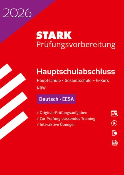 STARK Deutsch G-Kurs - Hauptschulabschluss (EESA) 2026 NRW - Prüfungsvorbereitung