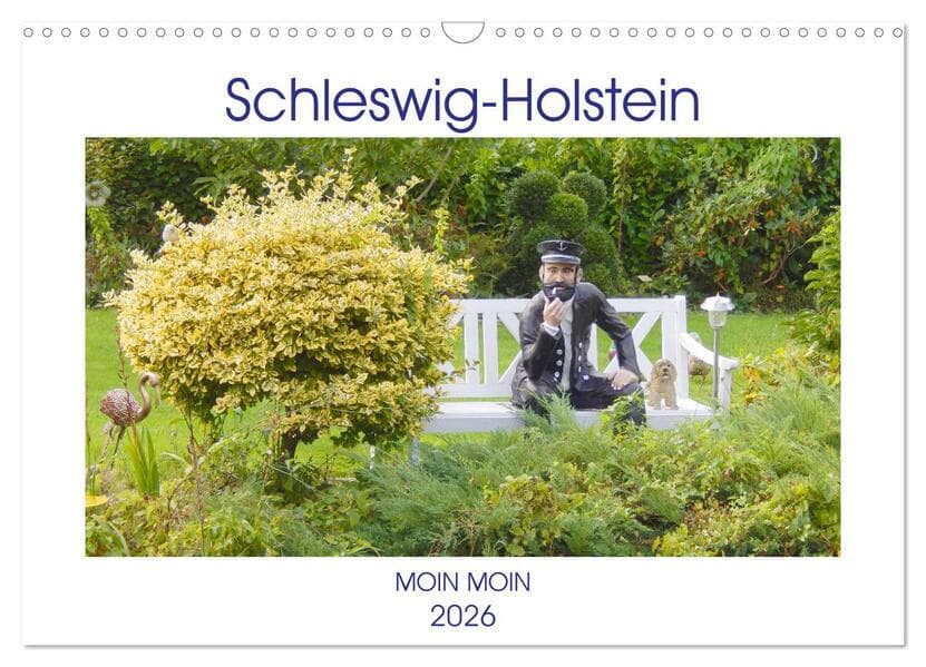 Schleswig-Holstein Moin Moin (Wandkalender 2026 DIN A3 quer), CALVENDO Monatskalender