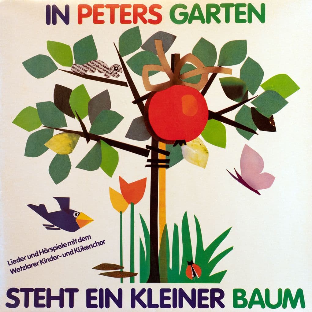 In Peters Garten steht ein kleiner Baum